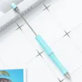 Ανοιχτό γαλάζιο DIY μεταλλικό στυλό με μακριά ράβδο για μοναδικά δημιουργικά δώρα. - Γαλάζιο Καραμέλα