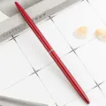 Rode metalen balpen minimalistische stijl briefpapier kantoor school benodigdheden - Bordeauxrood
