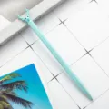 Cute blue deer design ballpoint pen creative stationery student gift sweet writing tool - Light Blue