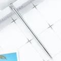 Gradient diamond ballpoint pen creative metal signature pen gift custom logo office stationery - Electroplated Silver