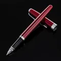 Red metal business gel pen office signature pen smooth writing metal rollerball pen gift - Burgundy