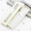 Caja para boligrafos con ventana transparente empaque de regalo de carton beis para pluma 1pz - Beige