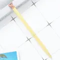 Stylo à bille dégradé petit diamant, stylo créatif en métal pour cadeaux bureau école. - Jaune Bonbon
