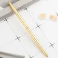 Elegante gouden metalen balpen stijlvolle kantoor schrijfwaren accessoire bureau benodigdheid - Verguld goud