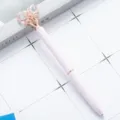 Metal ballpoint pen pink crystal butterfly variant student gift fashion stationery tool - Candy Light Pink