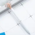 Metal crystal butterfly ballpoint pen, stylish stationery gift for students and office use. - White