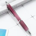 Colorful gourd retractable ballpoint pen office business plastic promotional gift pen - Fuschia