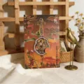 Squisito segnalibro in metallo ruan apsaras volanti di Dunhuang con catena e ciondolo regalo. - Ruan