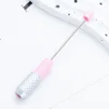 Pink silver pencil extender sketch tool art stationery holder for drawing writing 1pcs - Candy Pink