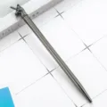 Unicorn metal ballpoint pen, stylish gunmetal stationery for office and school supplies. - Electroplated Gun Grey