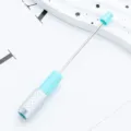 Creative DIY beaded pencil extender metal sketching pen holder lengthening tools - Candy Blue