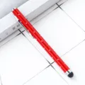 Penna capacitiva con strass rossi, penna touch universale per telefoni cellulari e tablet. - Stile con Strass / Rosso