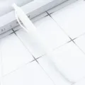 Witte matte kunststof intrekbare balpen, gladde comfortabele schrijfpen voor kantoor gebruik. - Wit