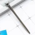 Penna a sfera in metallo con cuore, regalo di cancelleria per ufficio, variante grigia. - Placcato Canna di Fucile