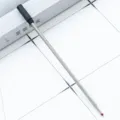 Ανταλλακτικό μεταλλικό στυλό διαρκείας 1.0mm μύτη σφαίρας ομαλή γραφή αξεσουάρ γραφικής ύλης - Μαύρο
