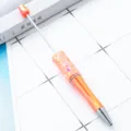 Πορτοκαλί γκλίτερ ντεγκραντέ στυλό DIY με μεταλλική ράβδο παραλλαγή στυλ για χάντρες - Φωσφορίζον Πορτοκαλί