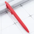 Penne a sfera retrattile rossa opaca scrittura scorrevole ufficio scuola cancelleria. - Rosso