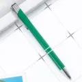 Metal ballpoint pen with aluminum barrel and smooth click mechanism for daily office writing. - Bullet Tip 1.0 / Spray-Painted Vintage Green