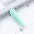 Mini stylo a bille en plastique portable avec trou de suspension pour cadeau etudiant. - Vert Menthe Bonbon