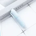 Mini stylo a bille en plastique portable, stylo de poche bleu clair pour bureau ecole et cadeaux. - Bleu Morandi