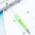 Πράσινο στυλό με γκλίτερ και χάντρες DIY με μεταλλική ράβδο και ασημένια μύτη για χειροτεχνίες. - Νέο Πράσινο