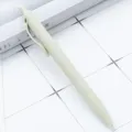 Penna a sfera retrattile in plastica color macaron con finitura opaca per la scrittura quotidiana. - verde pisello