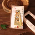 Chinese style metal panda bookmark with tassel in gift box student stationery gift. - Maple in Full Glory - Boxed Set