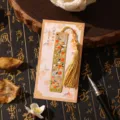 Chinesisches hohles Metall-Lesezeichen mit Quaste, Vintage-Zitrus-Design zum Lesen. - Wie Du Wünschst / Einfache Verpackung