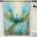 Elegant Chinese style peacock silk scarf, fashion long scarf for women daily wear. - 70-180cm / Style 14