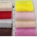 Fabric color swatch card for wedding arch drape pearl chiffon mesh decoration variant - Yellowish Beige No. 33