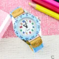 Kinder Leinwand digitale Quarz Uhr süße Outdoor Sport Armbanduhr für Jungen und Mädchen. - Hellblau
