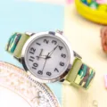 Kinder-Camouflage-Elektronikuhr mit Leuchtlicht, Silikonarmband und klaren Ziffern. - Camouflage Gelb