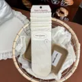 Minimalistische vrouwen sokken volants Koreaanse zoete stijl witte kant katoen schoenen - Eén maat / Diagonale stippen