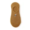 Women mustard yellow low cut boat socks invisible shallow mouth breathable cotton animal design - One Size / Yellow