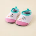 Scarpe da acqua per bambini antiscivolo calzini da spiaggia rosa traspiranti motivo gatto - 20-21 (12.5cm) / Gatto elfo pesca rosso