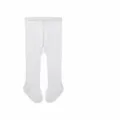 Baby white mesh tights, lightweight summer infant leggings and dance socks for toddler girls. - Size 31/34 for Ages 6-8 / White