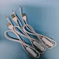 USB power cable with switch white cord replacement for LED night light small electronic parts - 1m USB Switch Cable