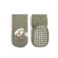 Green toddler anti-slip floor socks cute cartoon infant walking socks comfortable - S 0-1 Years / Green