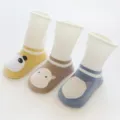 Cute cartoon baby long socks for autumn and winter, soft cotton infant socks, 0-3 years. - Cartoon Style - Baby Boys