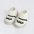 Babyschuhe Lauflernsocken mit Gummisohle, rutschfeste Kleinkind Socken für Frühling und Sommer. - Weiße Sonnenbrille