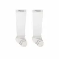 Baby knee high mesh socks summer thin anti mosquito infant long socks grey puppy design - Gray Puppy