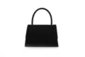 Sac à main de soirée noir élégant avec poignée supérieure et design de rabat classique. - Noir
