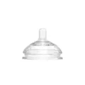Standardhals Silikon Babyflaschensauger, weicher anti-kolik brustaehnlicher Saeuglingssauger. - Einzelner transparenter Sauger (Speziell für 150 ml)