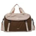 Borsa da viaggio sportiva e capiente con manici doppi e comoda separazione per umido. - Kaki
