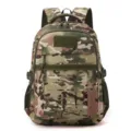 Große Kapazität Tarnung Taktischer Rucksack, Outdoor Freizeit Reise Sport Schultasche. - All-Terrain-Tarnung