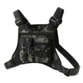 Tarnung taktische Brusttasche Outdoor multifunktional Radfahren Weste Harness Rigs - Tarnfarben
