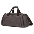 Grand sac de voyage en toile pour hommes, sac de sport multifonctionnel pour fitness. - Gris