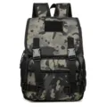 Tarnung taktischer Rucksack für Outdoor-Sport, langlebiger wasserdichter Wanderrucksack Variante. - Dunkle Nacht Tarnung