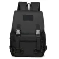 Schwarzer taktischer Rucksack langlebiger Outdoor Sportrucksack mit grossem Stauraum. - Schwarz
