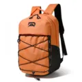 Orange outdoor sports backpack large capacity casual travel school bag for students - Orange